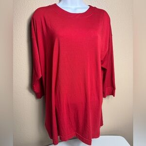 Athleta Tranquility Oversized Tunic Top NWOT